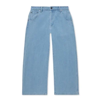 Jean classique à jambes larges Kickers pour femmes, bleu