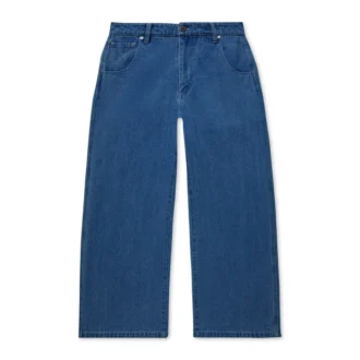 Jean classique à jambes larges Kickers pour femmes, bleu