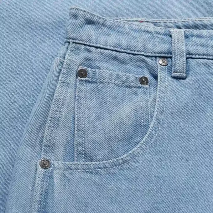Jean classique à jambes larges Kickers pour femmes, bleu Jean classique à jambes larges Kickers pour femmes, bleu