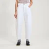 Jean classique à jambes évasées Kickers pour femme, blanc Jean classique à jambes évasées Kickers pour femme, blanc