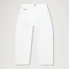 Jean classique à jambes évasées Kickers pour femme, blanc Jean classique à jambes évasées Kickers pour femme, blanc