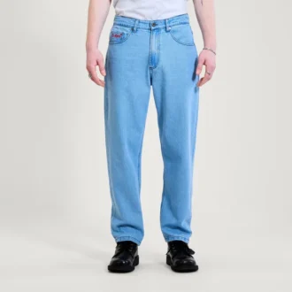 Jean droit classique Kickers pour homme, bleu