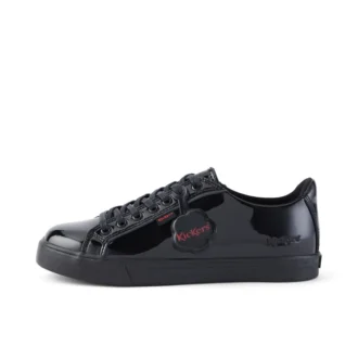 Jeunes Femmes Tovni Lacer Cuir verni Noir