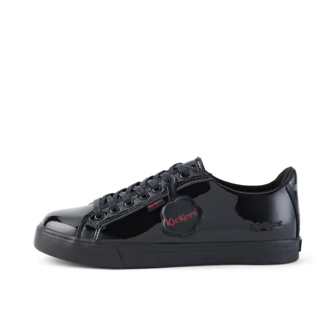 Jeunes Femmes Tovni Lacer Cuir verni Noir