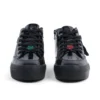 Jeunes Femmes Tovni Stack Hi Flower Cuir verni Noir