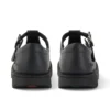 Jeunes filles Kick T-Bar en simili cuir noir Jeunes filles Kick T-Bar en simili cuir noir