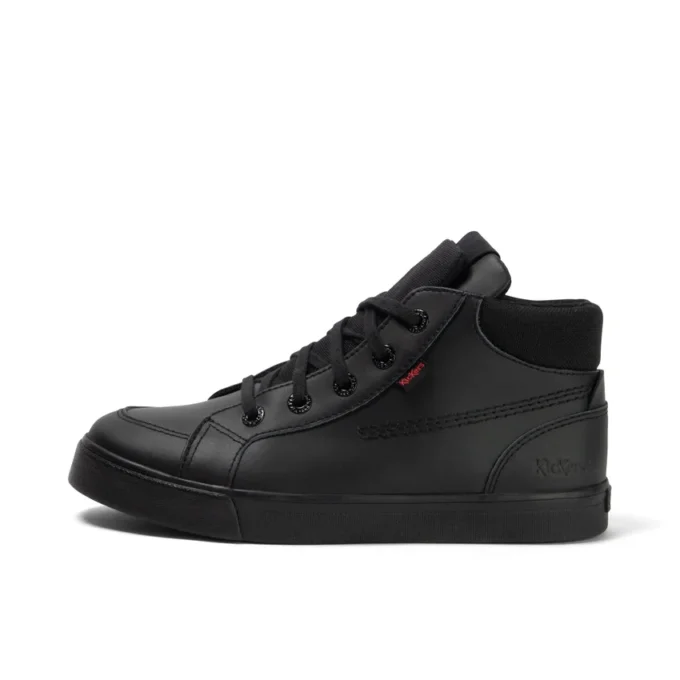 Jeunes Hommes Tovni Hi Double Tongue Cuir Noir