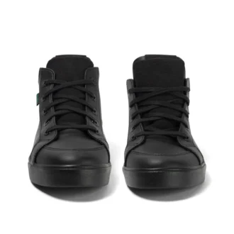 Jeunes Hommes Tovni Hi Double Tongue Cuir Noir