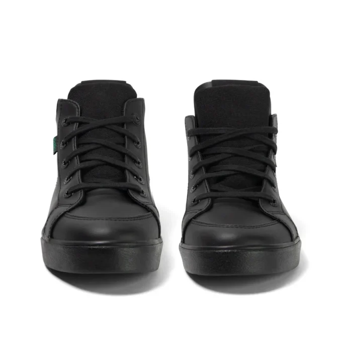 Jeunes Hommes Tovni Hi Double Tongue Cuir Noir
