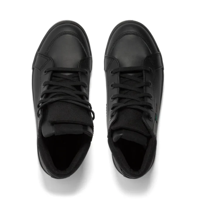 Jeunes Hommes Tovni Hi Double Tongue Cuir Noir