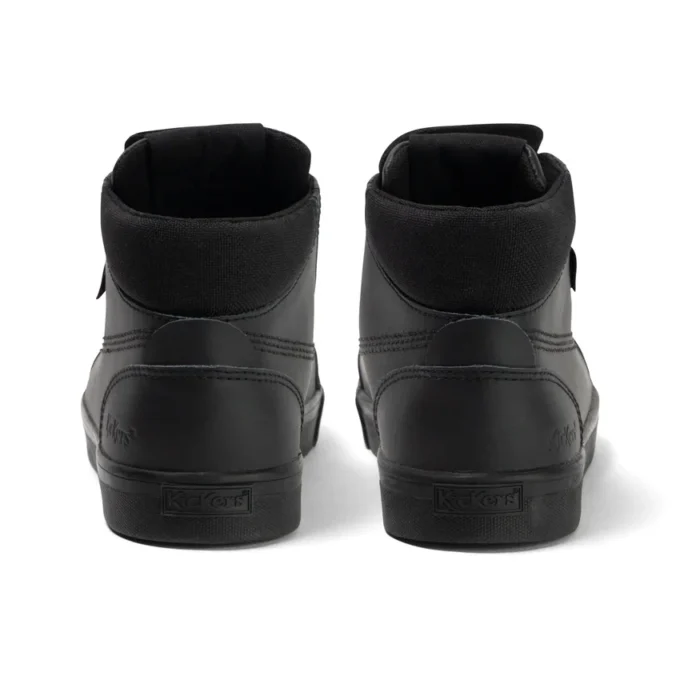 Jeunes Hommes Tovni Hi Double Tongue Cuir Noir