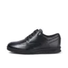 Jeunes Hommes Troiko Lace Cuir Noir