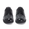 Jeunes Hommes Troiko Lace Cuir Noir