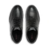 Jeunes Hommes Troiko Lace Cuir Noir