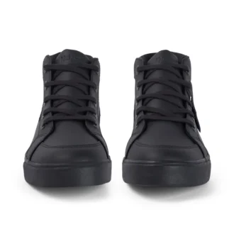 Jeunes Unisexe Tovni Hi Cuir Noir