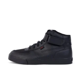 Jeunes Unisexe Tovni Hi Mix Mesh Cuir Noir