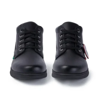 Jeunesse Unisexe Kelland Hi Cuir Noir