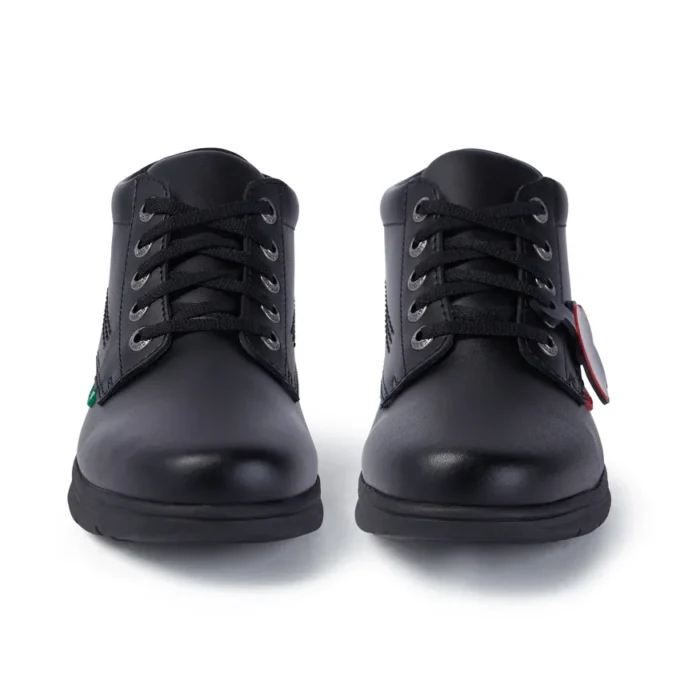 Jeunesse Unisexe Kelland Hi Cuir Noir