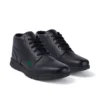 Jeunesse Unisexe Kelland Hi Cuir Noir