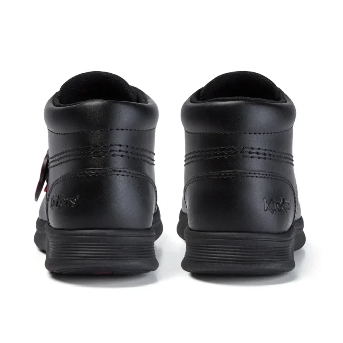 Jeunesse Unisexe Kelland Hi Cuir Noir