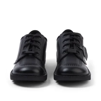Jeunesse Unisexe Kick Lo Mix Mesh Cuir Noir