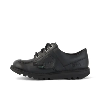 Junior Unisexe Kick Lo Cuir Alternatif Noir
