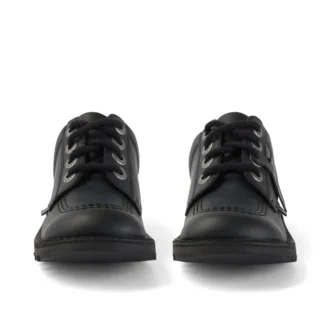 Junior Unisexe Kick Lo Cuir Alternatif Noir