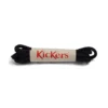 Junior Unisexe Lacets en coton Noir