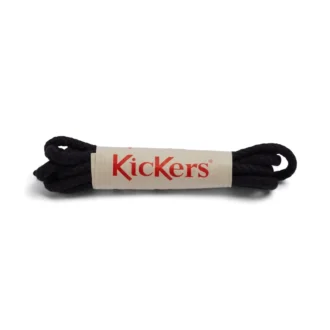 Junior Unisexe Lacets en coton Noir