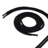 Junior Unisexe Lacets en coton Noir