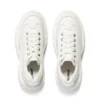 Kade Lo en cuir blanc, unisexe adulte