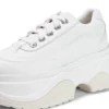 Kade Lo en cuir blanc, unisexe adulte