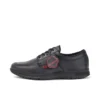 Kelland Lo en cuir noir, unisexe pour enfants Kelland Lo en cuir noir, unisexe pour enfants