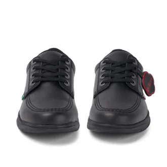 Kelland Lo en cuir noir, unisexe pour enfants