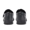 Kelland Lo en cuir noir, unisexe pour enfants Kelland Lo en cuir noir, unisexe pour enfants