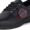 Kelland Lo en cuir noir, unisexe pour enfants Kelland Lo en cuir noir, unisexe pour enfants