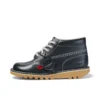 Kick Hi Core Navy en cuir unisexe adulte Kick Hi Core Navy en cuir unisexe adulte