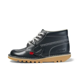 Kick Hi Core Navy en cuir unisexe adulte