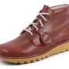 Kick Hi en cuir alternative pour adulte unisexe, marron foncé Kick Hi en cuir alternative pour adulte unisexe, marron foncé