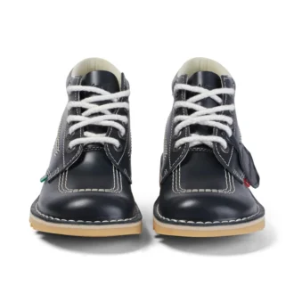Kick Hi en cuir bleu marine pour femme adulte
