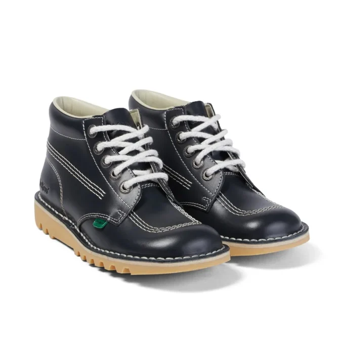 Kick Hi en cuir bleu marine pour femme adulte Kick Hi en cuir bleu marine pour femme adulte