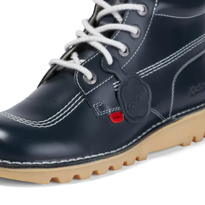 Kick Hi en cuir bleu marine pour homme adulte Kick Hi en cuir bleu marine pour homme adulte