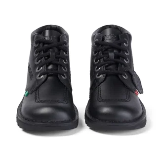 Kick Hi en cuir noir pour femme adulte