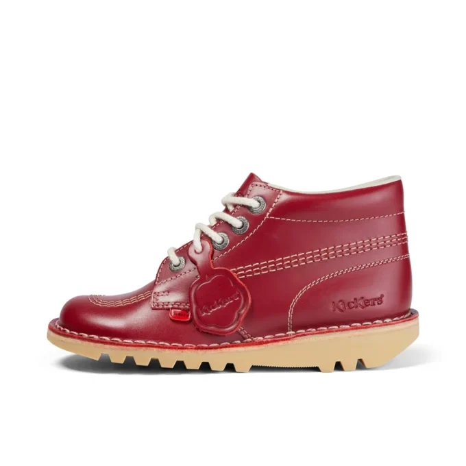 Kick Hi en cuir rouge pour femme Kick Hi en cuir rouge pour femme