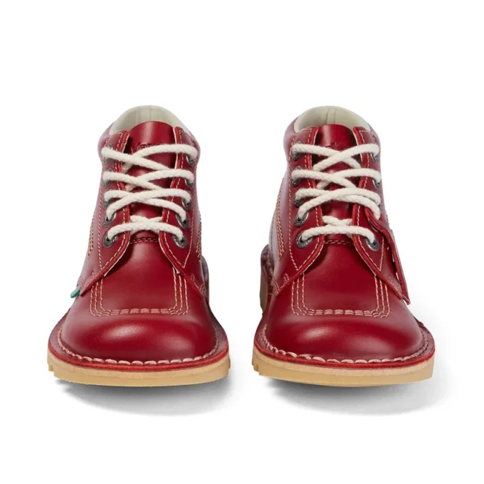 Kick Hi en cuir rouge pour femme Kick Hi en cuir rouge pour femme