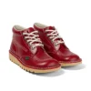 Kick Hi en cuir rouge pour femme Kick Hi en cuir rouge pour femme