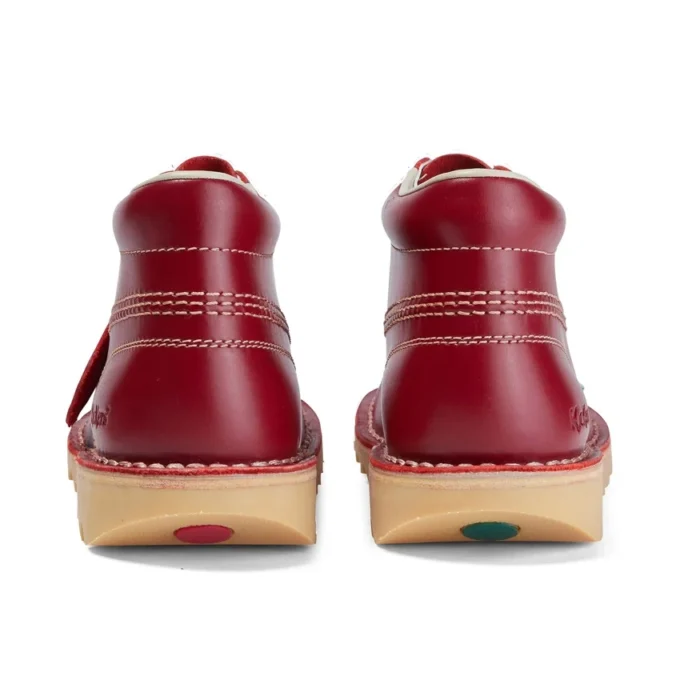 Kick Hi en cuir rouge pour femme Kick Hi en cuir rouge pour femme