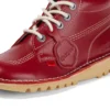 Kick Hi en cuir rouge pour femme Kick Hi en cuir rouge pour femme
