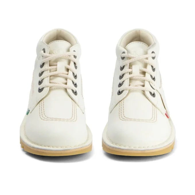 Kick Hi en cuir synthétique blanc pour adulte unisexe Kick Hi en cuir synthétique blanc pour adulte unisexe