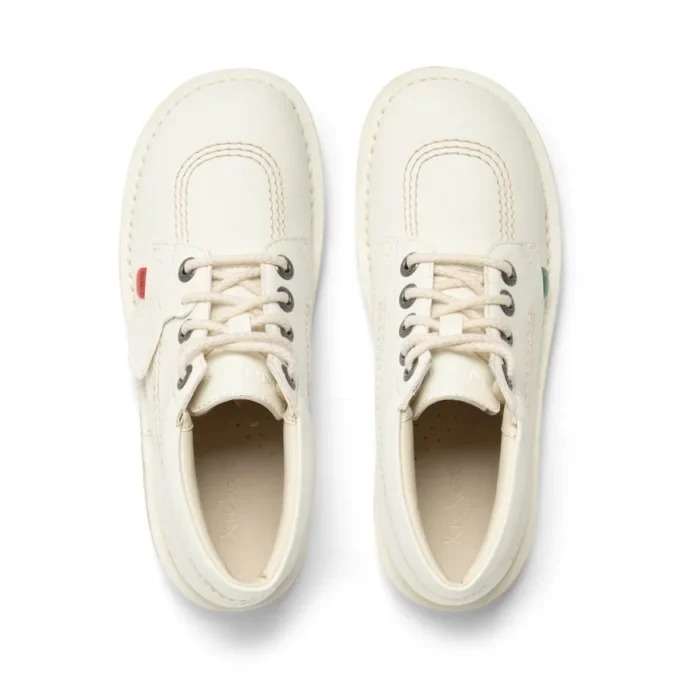 Kick Hi en cuir synthétique blanc pour adulte unisexe Kick Hi en cuir synthétique blanc pour adulte unisexe
